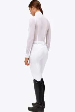 Cavalleria Toscana plissiertes Langarm Damen Turniershirt*Damen Shirts & Polos Für Damen