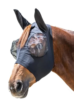 Waldhausen Puck Fliegenmaske mit Reißverschluss* Fliegenmasken & Fliegenfransen