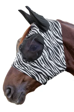 Waldhausen Puck Zebra Fliegenmaske* Fliegenmasken & Fliegenfransen