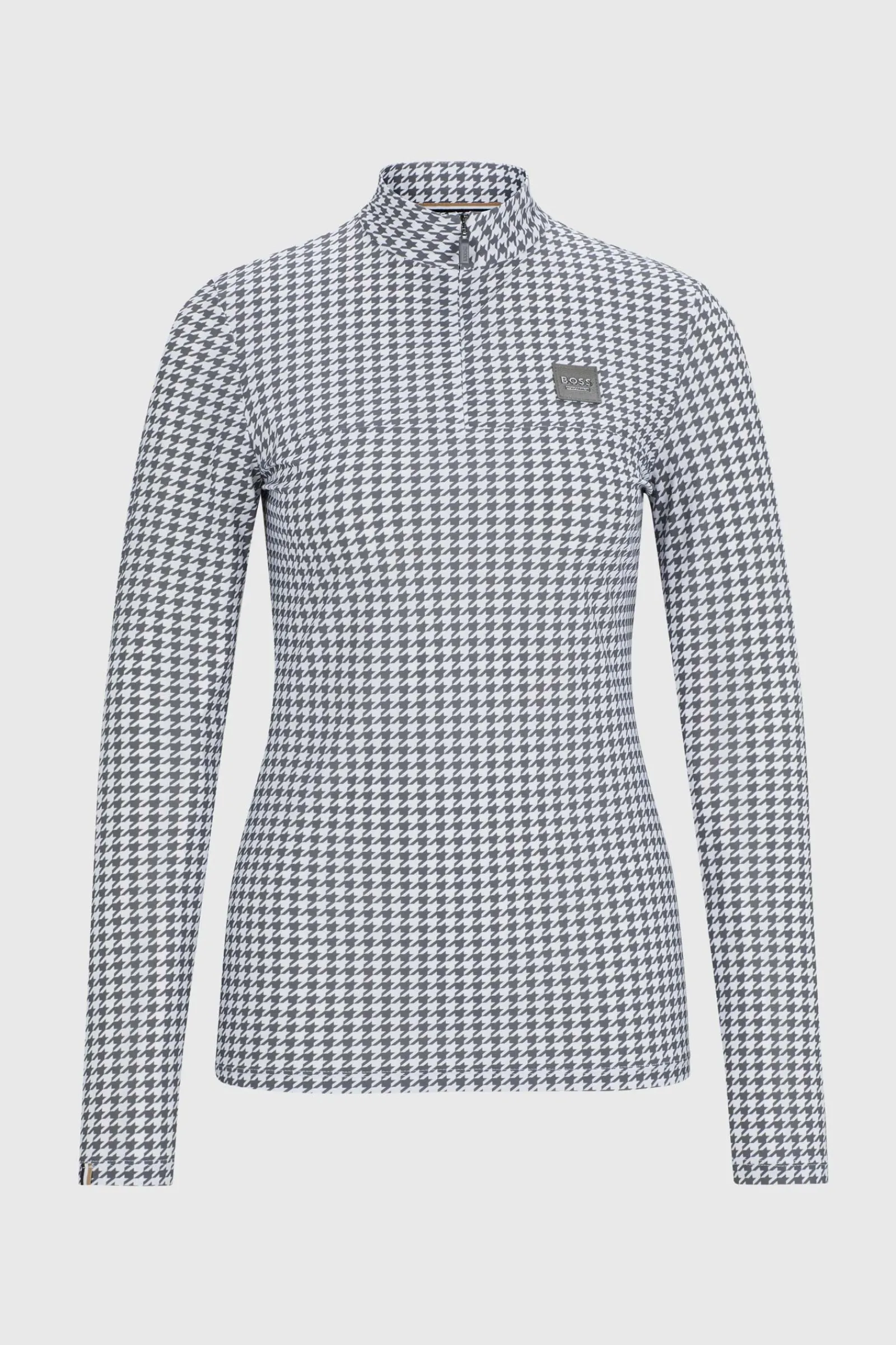 Boss Rachel Trainingsshirt Houndstooth*Damen Shirts & Polos Für Damen