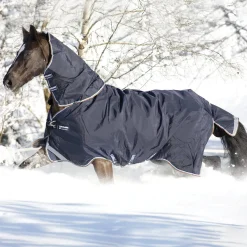 Horseware Rambo Duo Weidedecke mit abnehmbarem Halsteil, 100g* Leichte Weidedecken