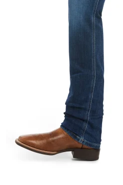 Ariat Real PR Abby Straight Reithose mit Vollbesatz in Jeansoptik für Damen*Damen Jodhpurreithose Für Damen