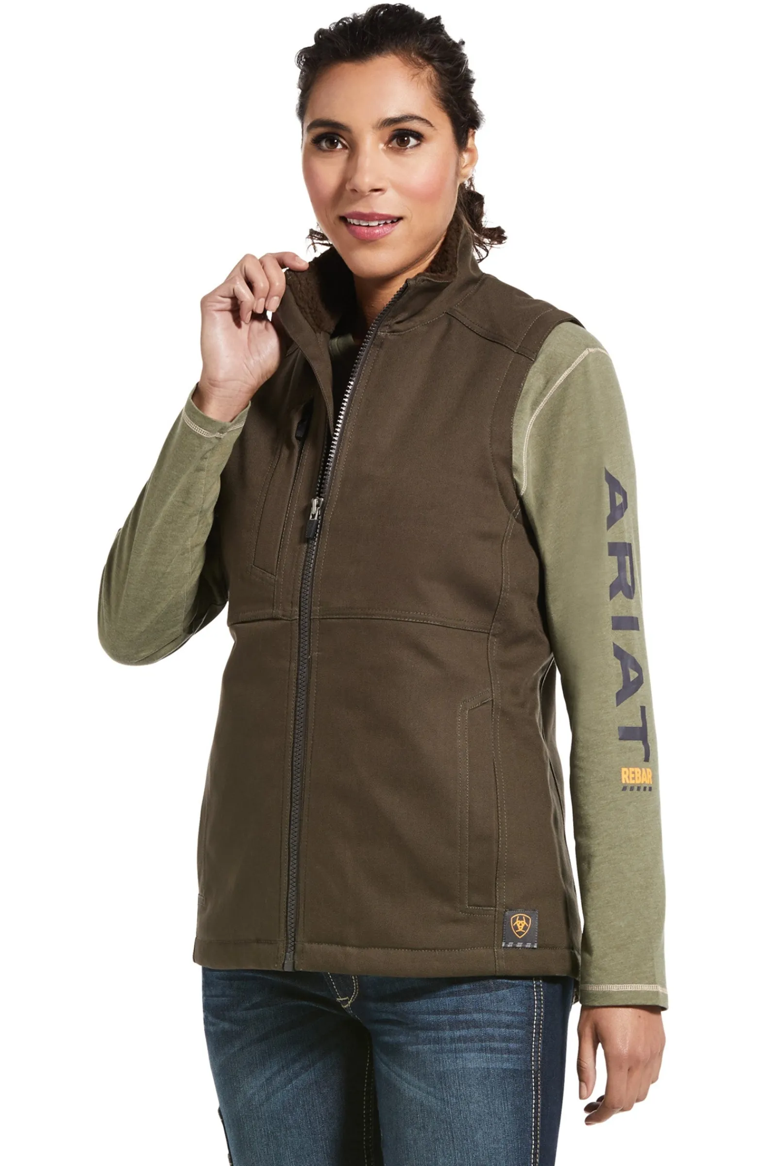 Ariat Rebar Duracanvas gefütterte Damenweste*Damen Mäntel & Jacken Für Damen