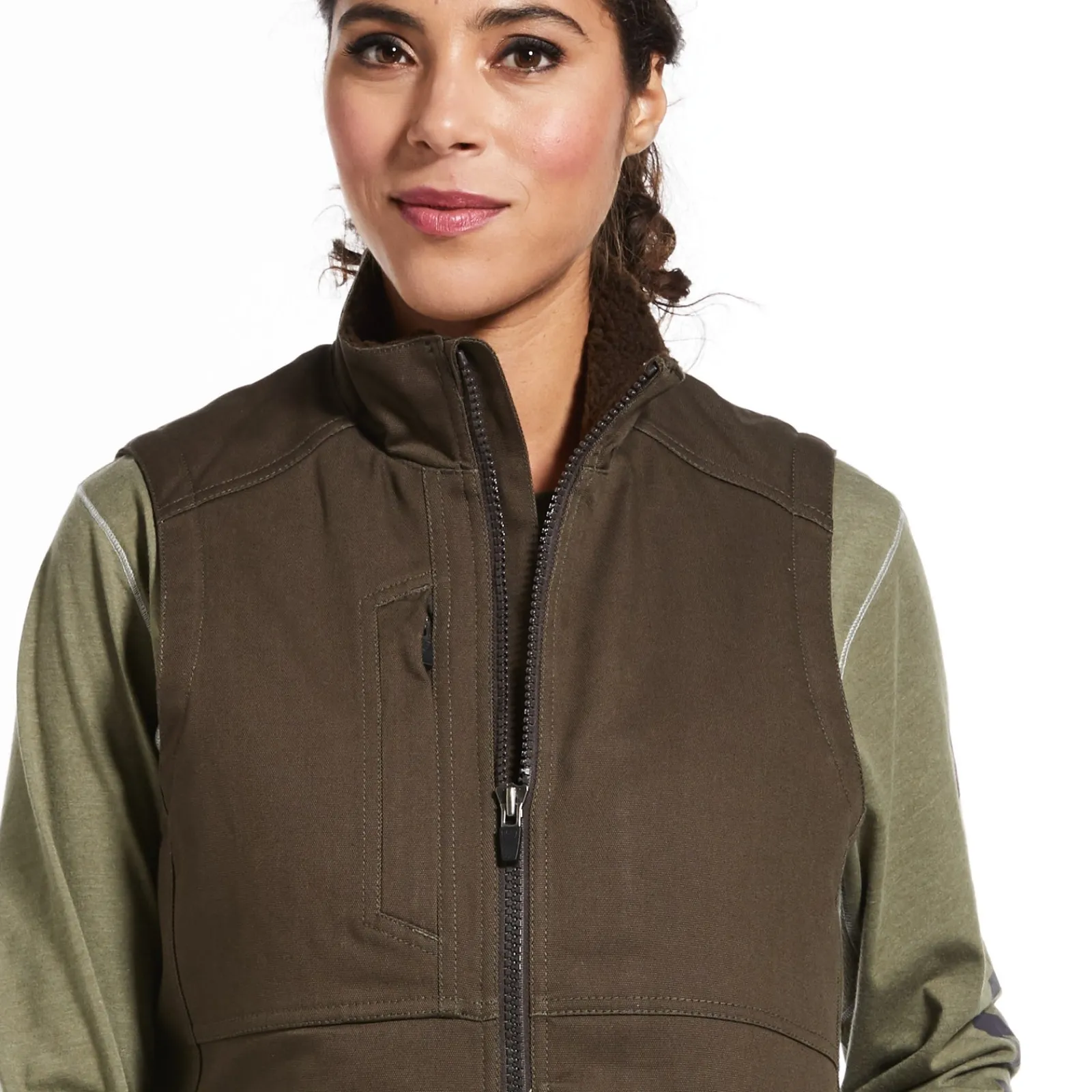 Ariat Rebar Duracanvas gefütterte Damenweste*Damen Mäntel & Jacken Für Damen