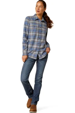 Ariat Rebar Flannel DuraStretch Damen Arbeitshemd*Damen Shirts & Polos Für Damen