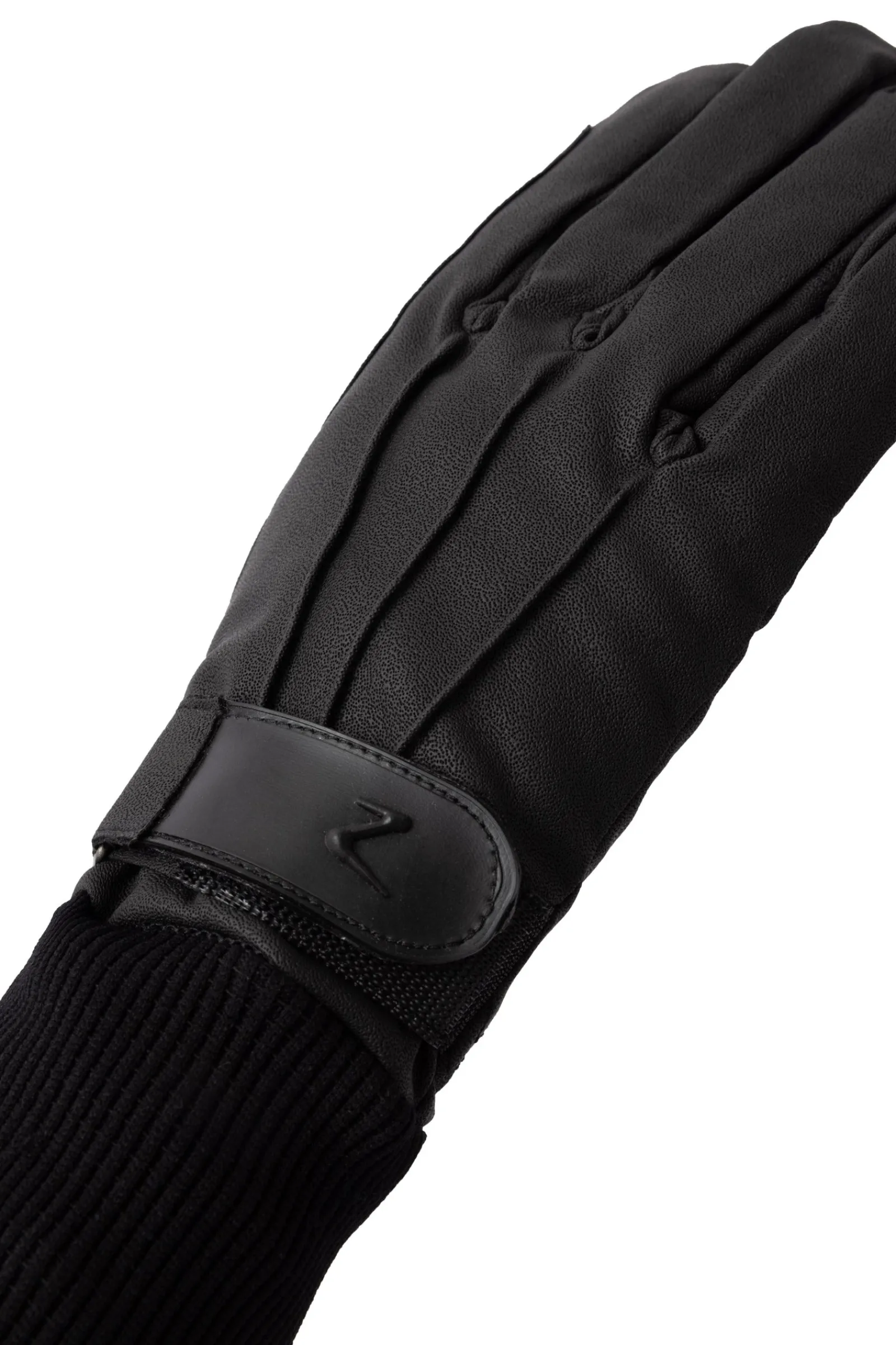 Horze Reithandschuhe aus Kunstleder mit Fleece-Futter* Winterreithandschuhe
