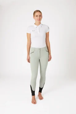 Horze Reithose mit Silikonvollbesatz und Kristall-Taschen*Damen Reithose Für Damen Mit Vollbesatz