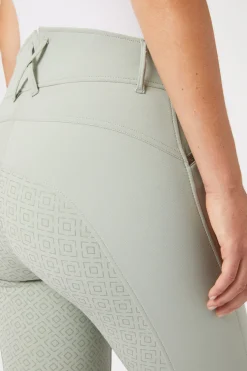 Horze Reithose mit Silikonvollbesatz und Kristall-Taschen*Damen Reithose Für Damen Mit Vollbesatz