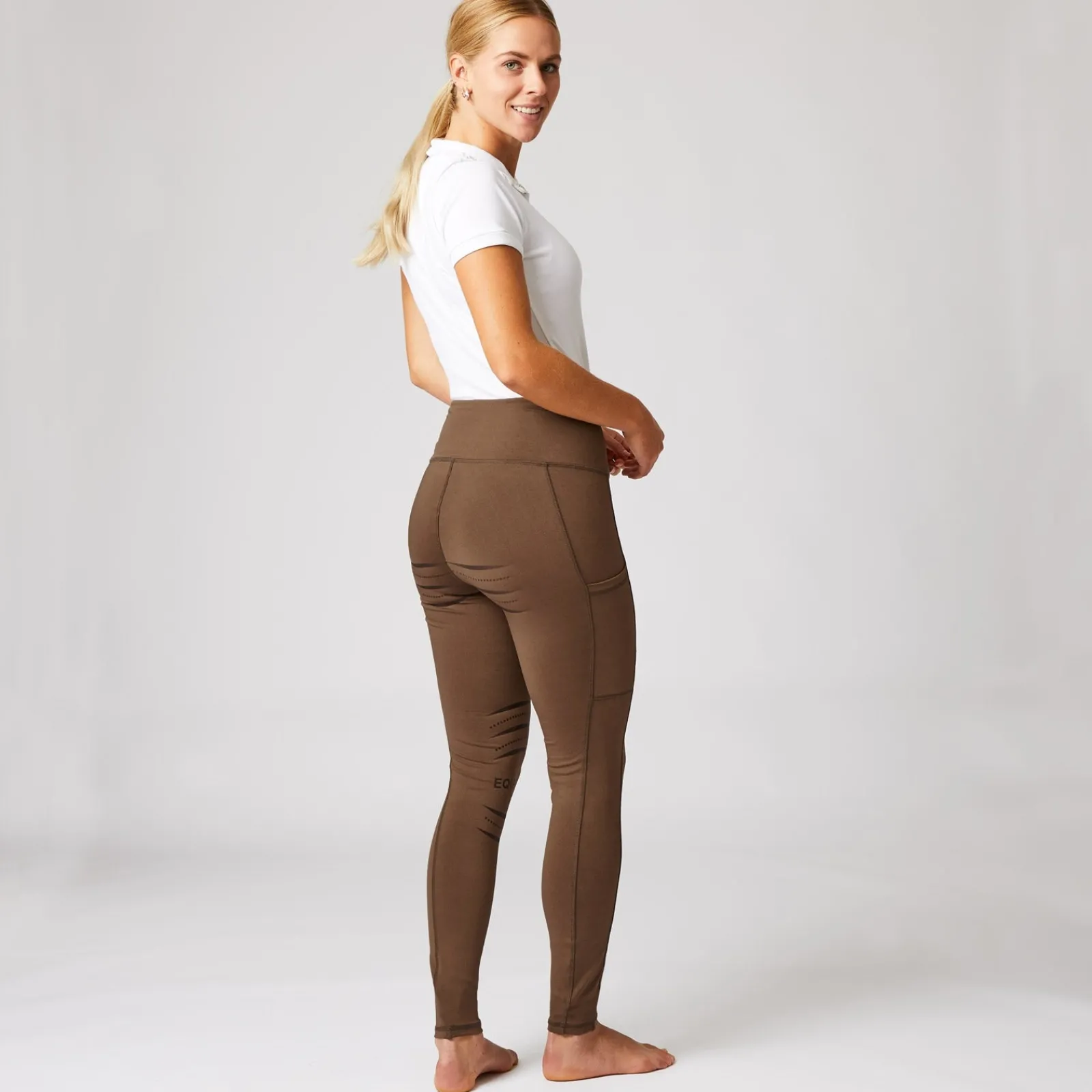 Horze Reitleggings für Damen mit Silikonvollbesatz und Handytaschen*Damen Reitleggings Für Damen