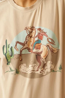 Ariat Ride On Damen T-Shirt*Damen Shirts & Polos Für Damen