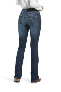 Ariat Rosa Perfect Rise Damen Bootcut Jeans*Damen Jodhpurreithose Für Damen