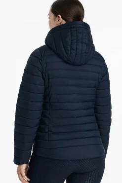 LeMieux Rose Damen-Steppjacke mit Kapuze*Damen Mäntel & Jacken Für Damen