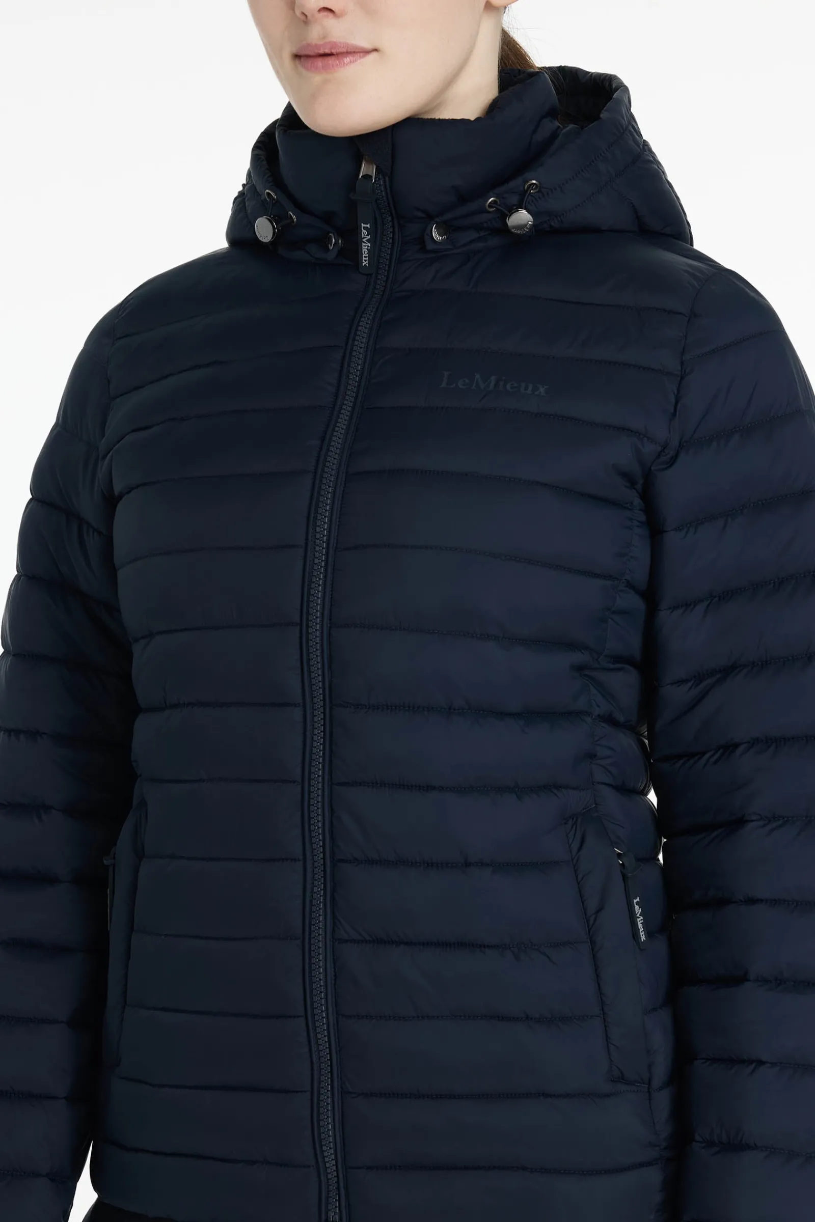 LeMieux Rose Damen-Steppjacke mit Kapuze*Damen Mäntel & Jacken Für Damen