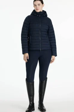 LeMieux Rose Damen-Steppjacke mit Kapuze*Damen Mäntel & Jacken Für Damen