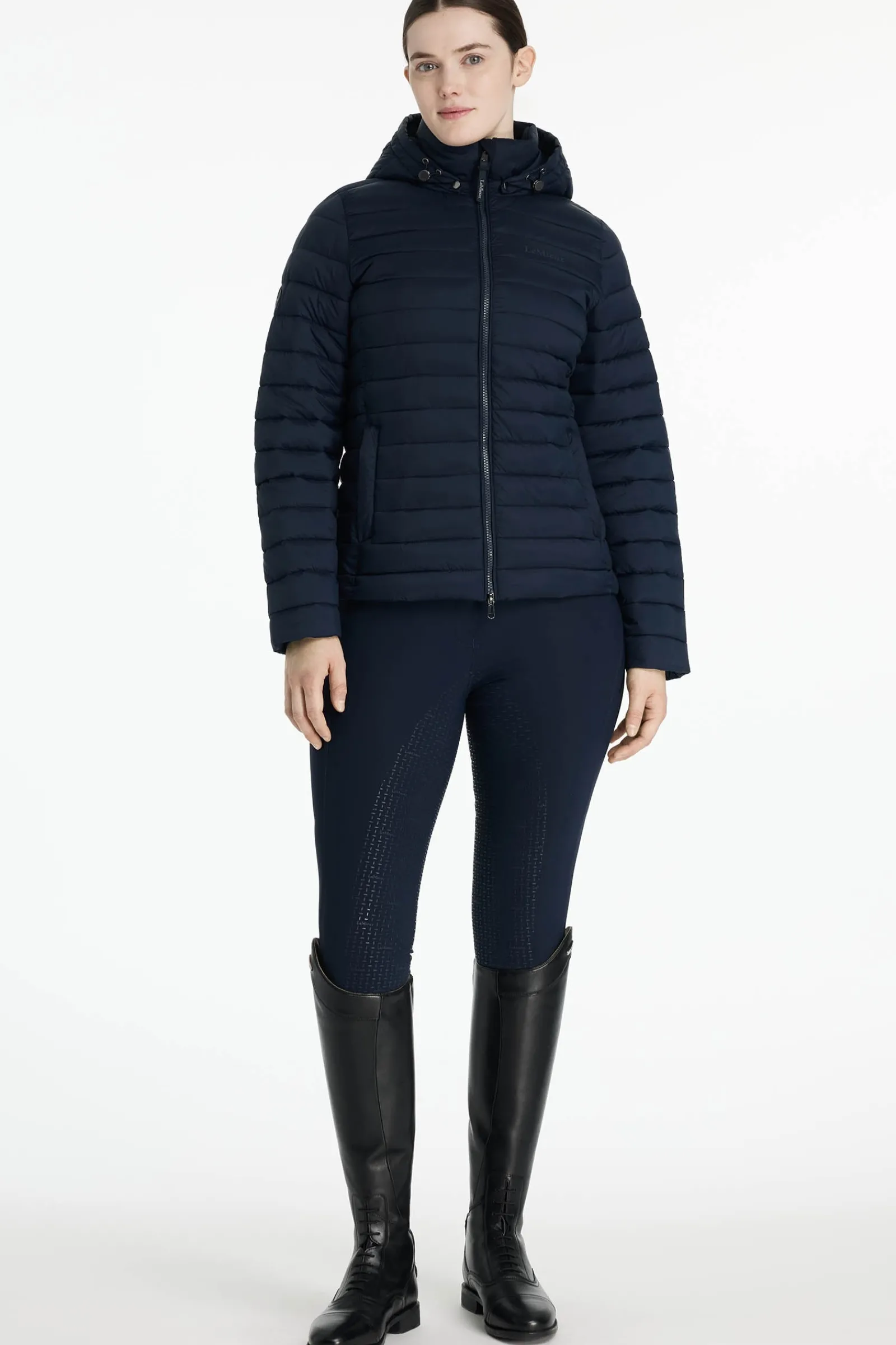 LeMieux Rose Damen-Steppjacke mit Kapuze*Damen Mäntel & Jacken Für Damen