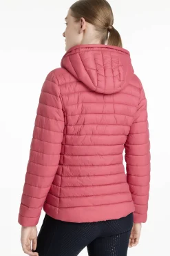 LeMieux Rose Damen-Steppjacke mit Kapuze*Damen Mäntel & Jacken Für Damen