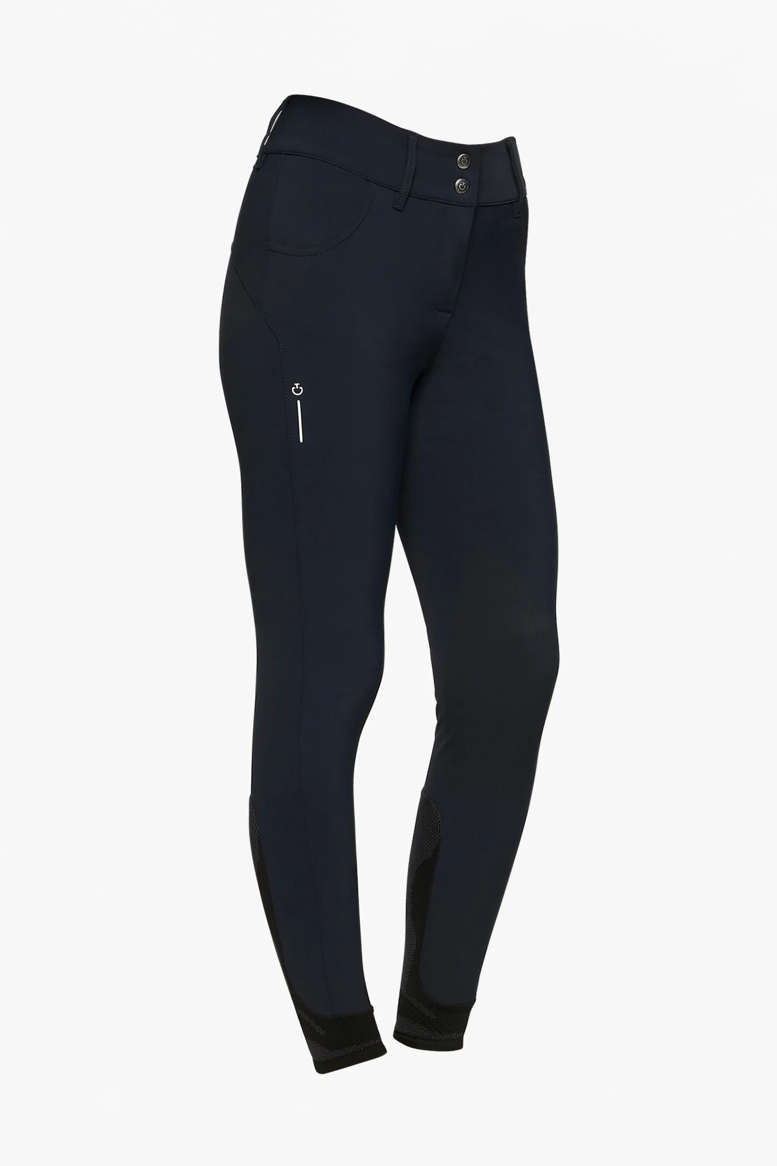 Cavalleria Toscana RS Damen Reithose mit hohem Bund und integriertem Grip*Damen Reithose Für Damen Mit Kniebesatz