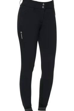 Cavalleria Toscana RS Damen Reithose mit hohem Bund und integriertem Grip*Damen Reithose Für Damen Mit Kniebesatz