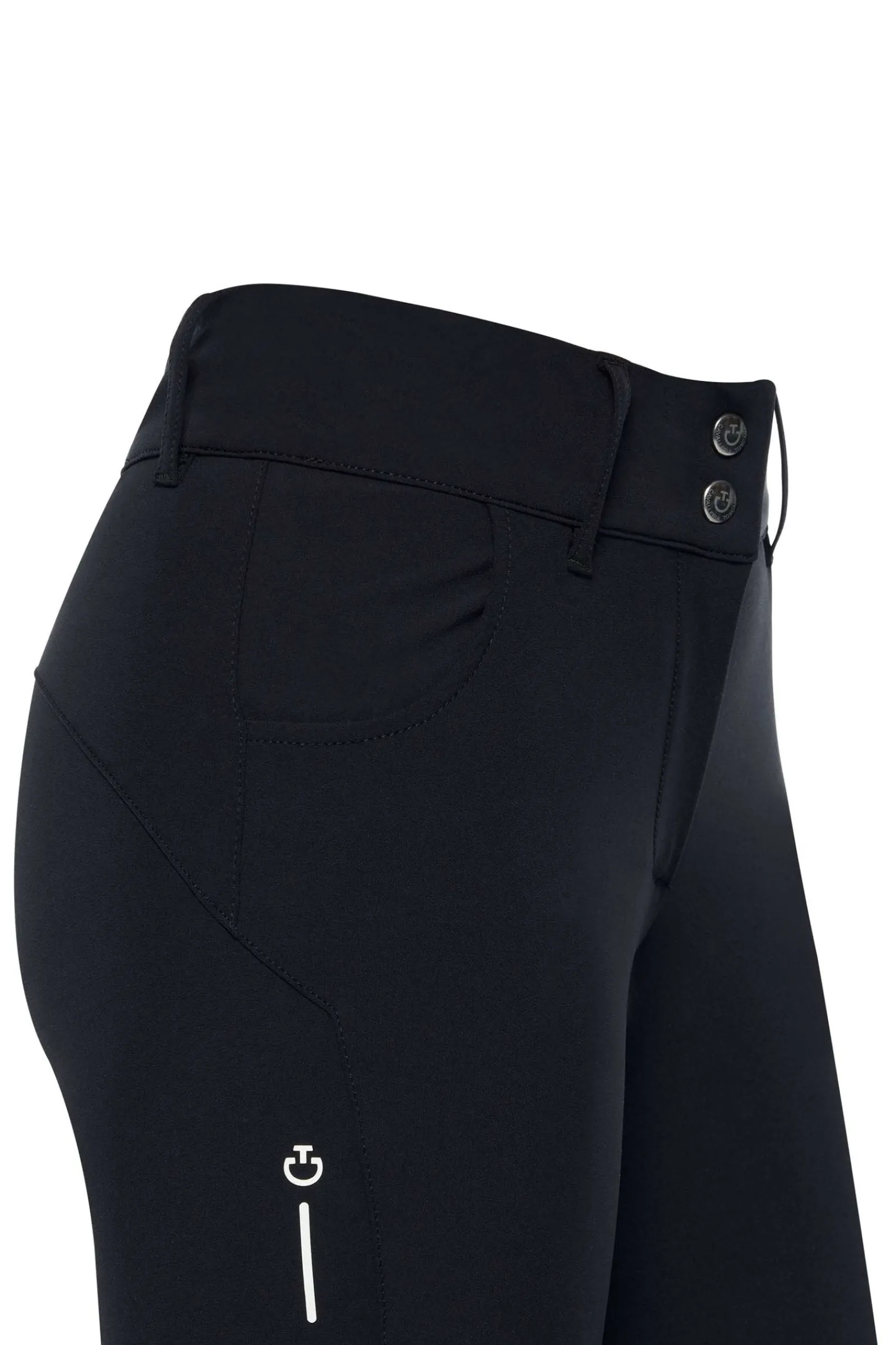 Cavalleria Toscana RS Damen Reithose mit hohem Bund und integriertem Grip*Damen Reithose Für Damen Mit Kniebesatz