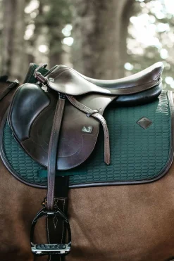 Kentucky Horsewear Saddle Pad Color Edition Leather Jumping* Spring- & Vielseitigkeitsschabracken
