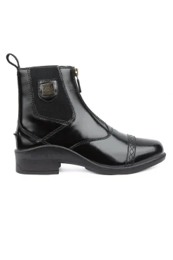 B Vertigo Saturn Damen Lederreitstiefeletten mit Reißverschluss* Reitstiefeletten