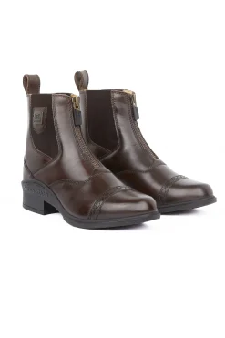 B Vertigo Saturn Damen Lederreitstiefeletten mit Reißverschluss* Reitstiefeletten