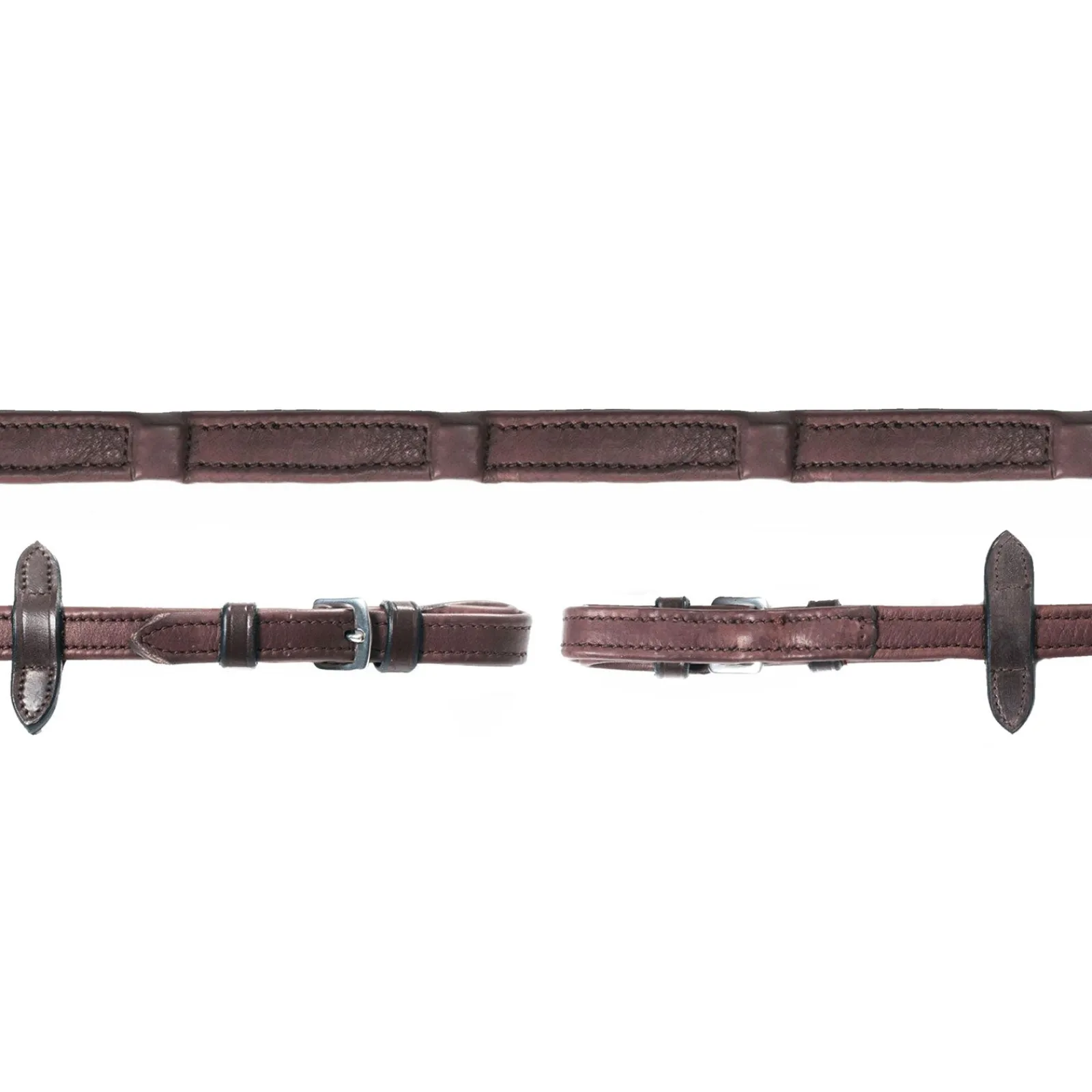 Schockemöhle Sports Schockmöhle Sports Durasoft Lederzügel, Nyloneinlage* Zügel