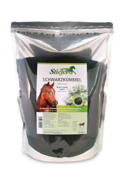 Stiefel Schwarzkümmel Samen, 1,5kg* Ergänzungsfuttermittel Für Pferde