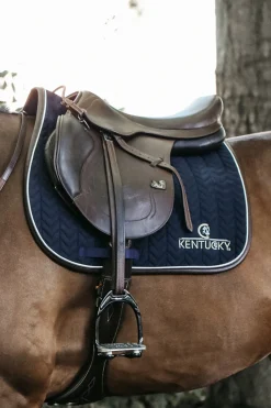 Kentucky Horsewear Springschabracke Leather Fishbone* Spring- & Vielseitigkeitsschabracken