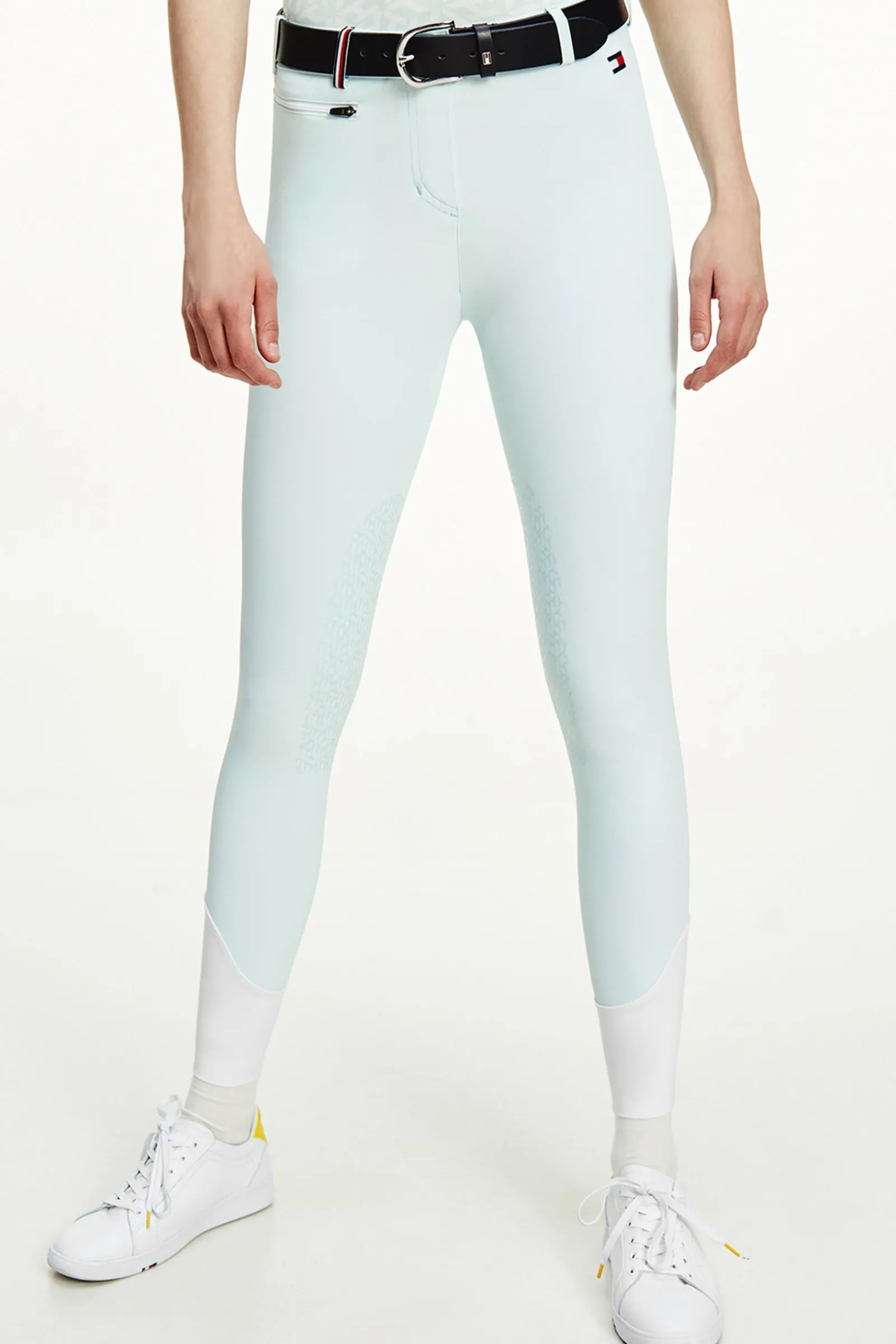 Tommy Hilfiger Equestrian Style Damen Reithose mit Kniebesatz mit Grip*Damen Reithose Für Damen Mit Kniebesatz