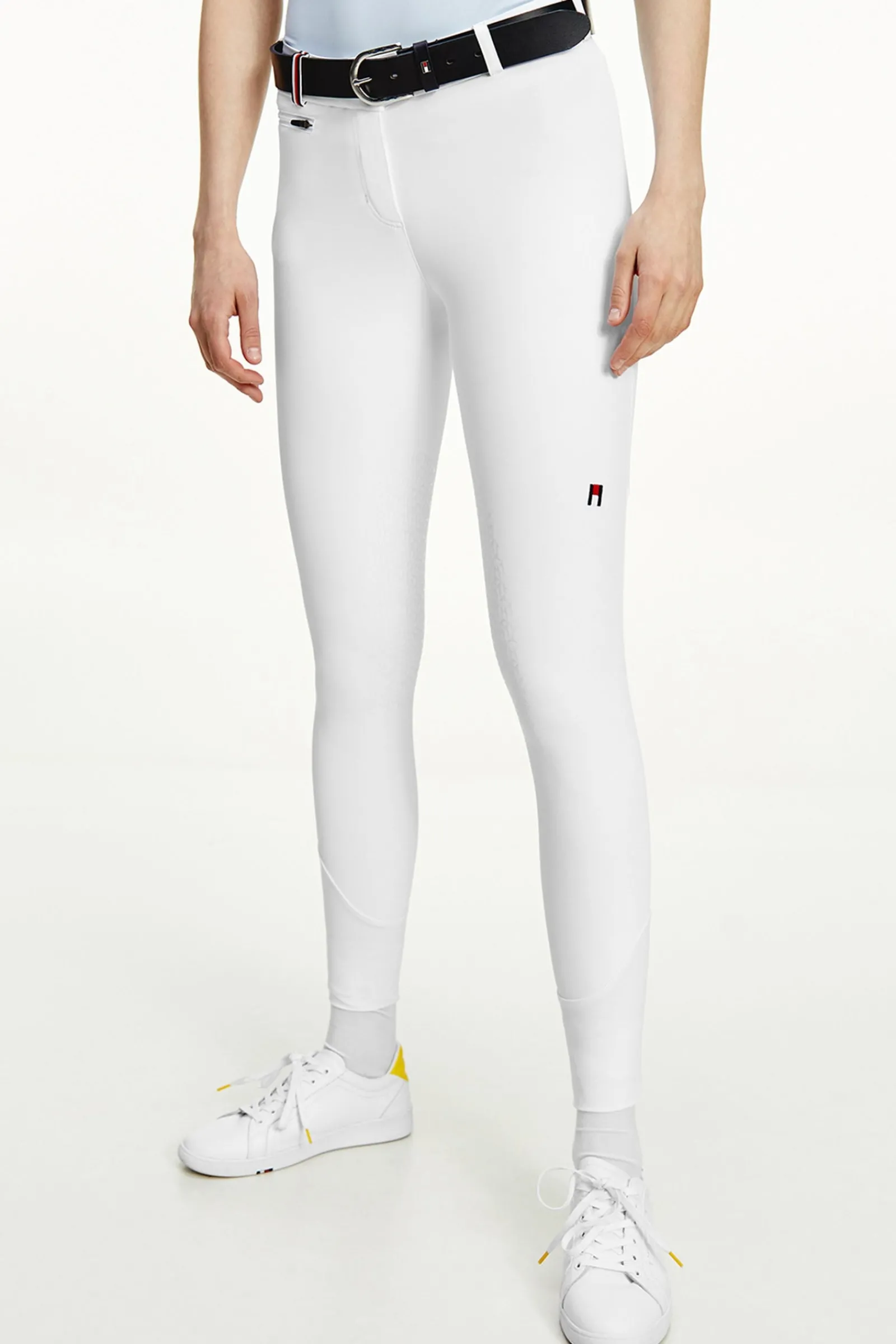 Tommy Hilfiger Equestrian Style Damen Reithose mit Kniebesatz mit Grip*Damen Reithose Für Damen Mit Kniebesatz