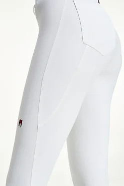 Tommy Hilfiger Equestrian Style Damen Reithose mit Kniebesatz mit Grip*Damen Reithose Für Damen Mit Kniebesatz