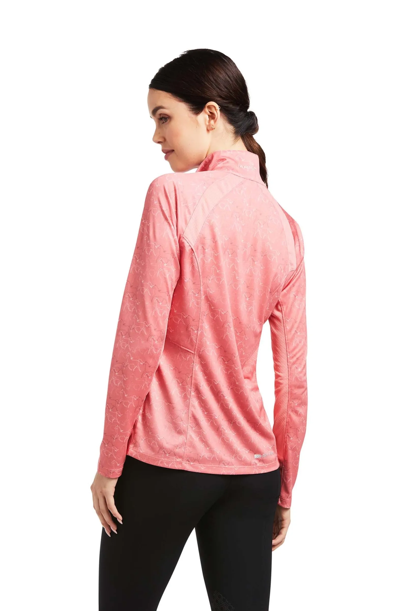Ariat Sunstopper 2.0 Damen 1/4 Zip Baselayer Shirt*Damen Shirts & Polos Für Damen