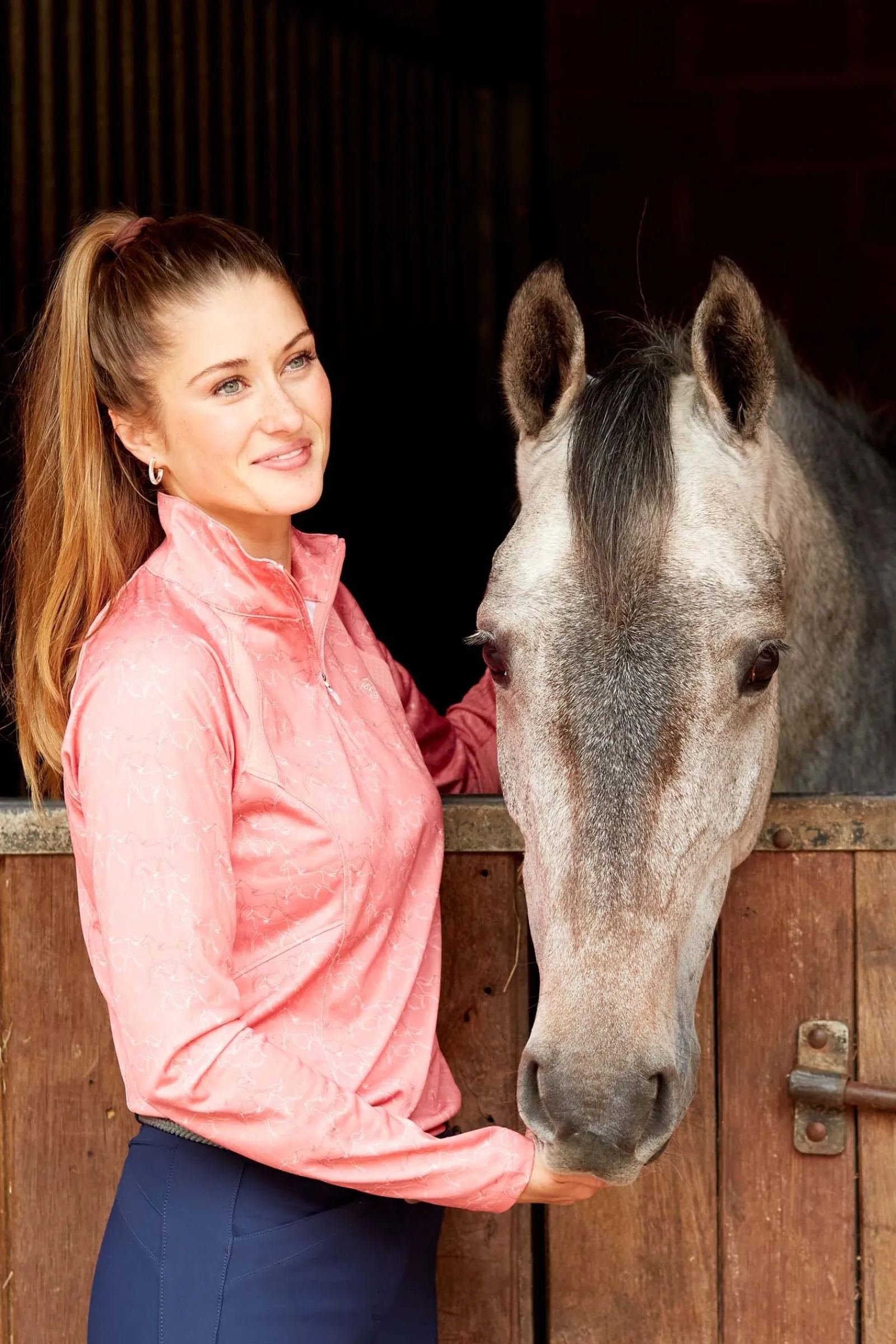 Ariat Sunstopper 2.0 Damen 1/4 Zip Baselayer Shirt*Damen Shirts & Polos Für Damen