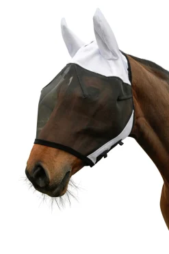 Covalliero SuperFly Fliegenmaske mit Ohrenschutz* Fliegenmasken & Fliegenfransen