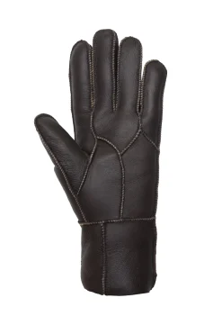 Horze Supreme Lana Lammfell-Reithandschuhe* Winterreithandschuhe