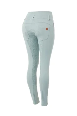 Horze Tara Damen Reithose mit Silikonvollbesatz und hohem Bund*Damen Reithose Für Damen Mit Vollbesatz