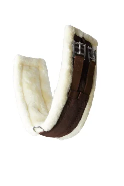 Horze Tartu Neopren Kurzgurt mit Kunstfell* Sattelgurte