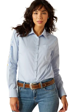Ariat Team Kirby Damen Langarm Stretch Shirt*Damen Shirts & Polos Für Damen
