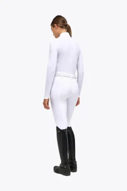 Cavalleria Toscana Tech Jersey Piqué Damen-Langarm-Turniershirt*Damen Shirts & Polos Für Damen