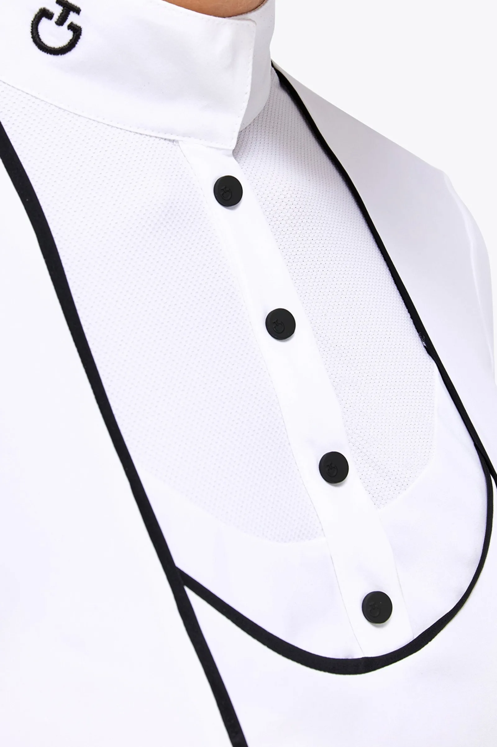 Cavalleria Toscana Tech Jersey Piqué Damen-Langarm-Turniershirt*Damen Shirts & Polos Für Damen