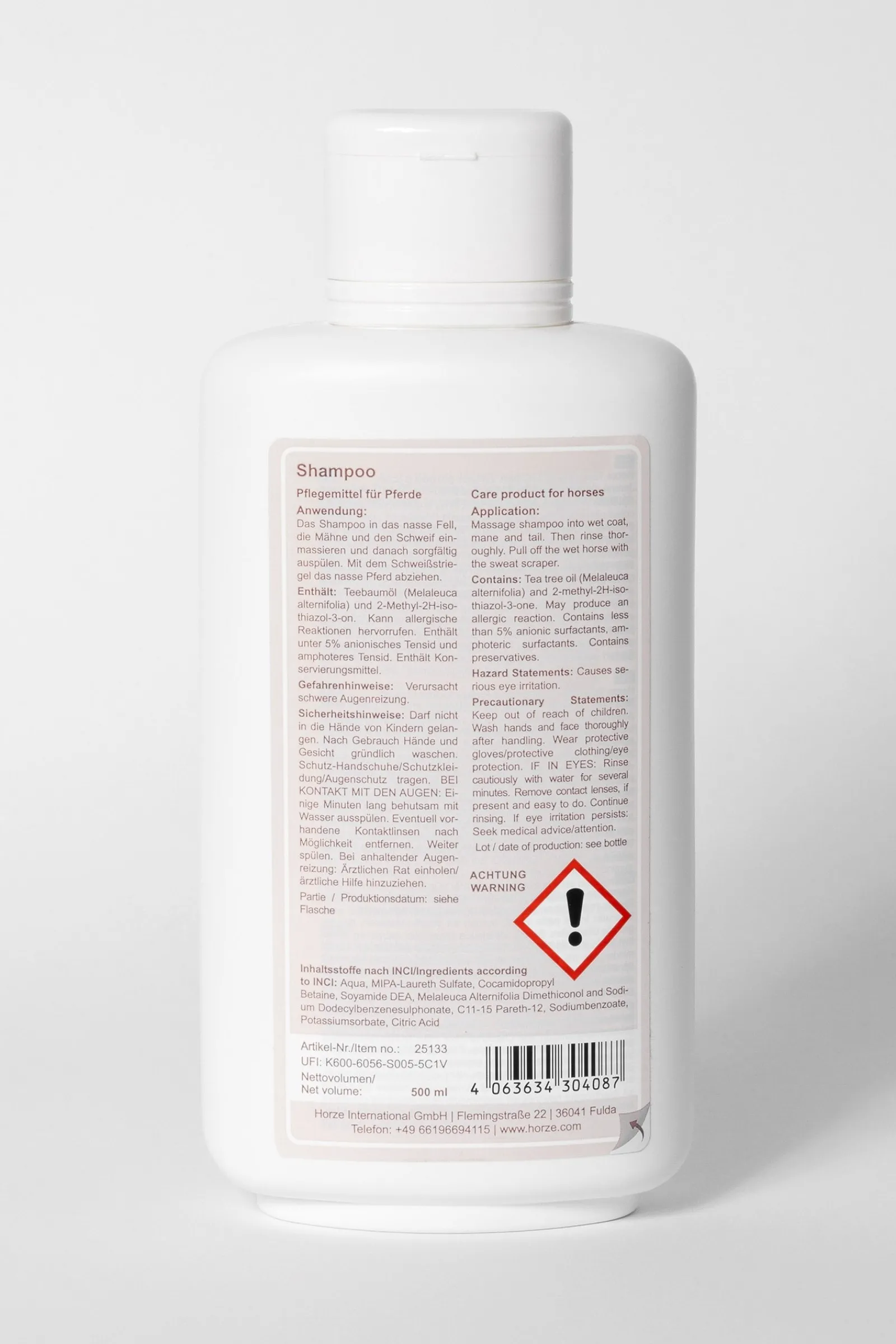 Horze Teebaumöl Shampoo, 500ml* Haar- & Mähnen- & Schweifpflege