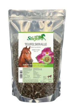 Stiefel Teufelskralle geschnitten, 1kg* Ergänzungsfuttermittel Für Pferde