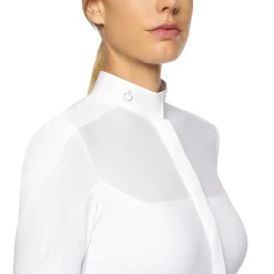 Cavalleria Toscana Textured Jersey Damen Funktions Turniershirt*Damen Shirts & Polos Für Damen