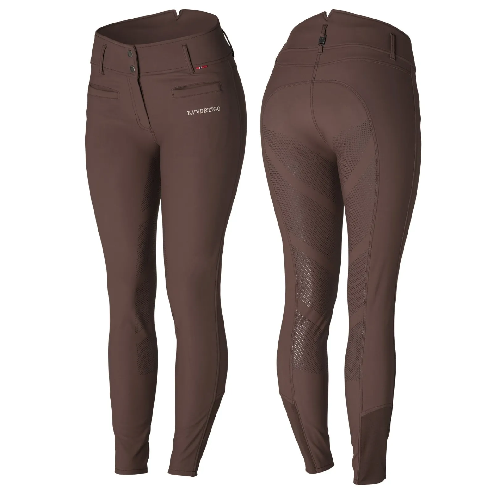 B Vertigo Tiffany Damen Winterreithose mit Vollbesatz und Silikon Grip*Damen Thermoreithosen Und -Reitleggins Für Damen