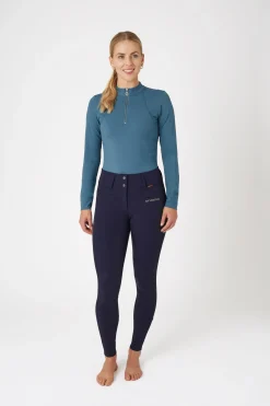 B Vertigo Tiffany Damen-Vollbesatzreithose mit Silikongrip, UPF 50+*Damen Reithose Für Damen Mit Vollbesatz
