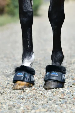 Weatherbeeta Tough-Tec Prime Gummihufglocken mit Fleece-Umrandung* Over Reach Boots