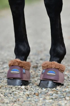 Weatherbeeta Tough-Tec Prime Gummihufglocken mit Fleece-Umrandung* Over Reach Boots