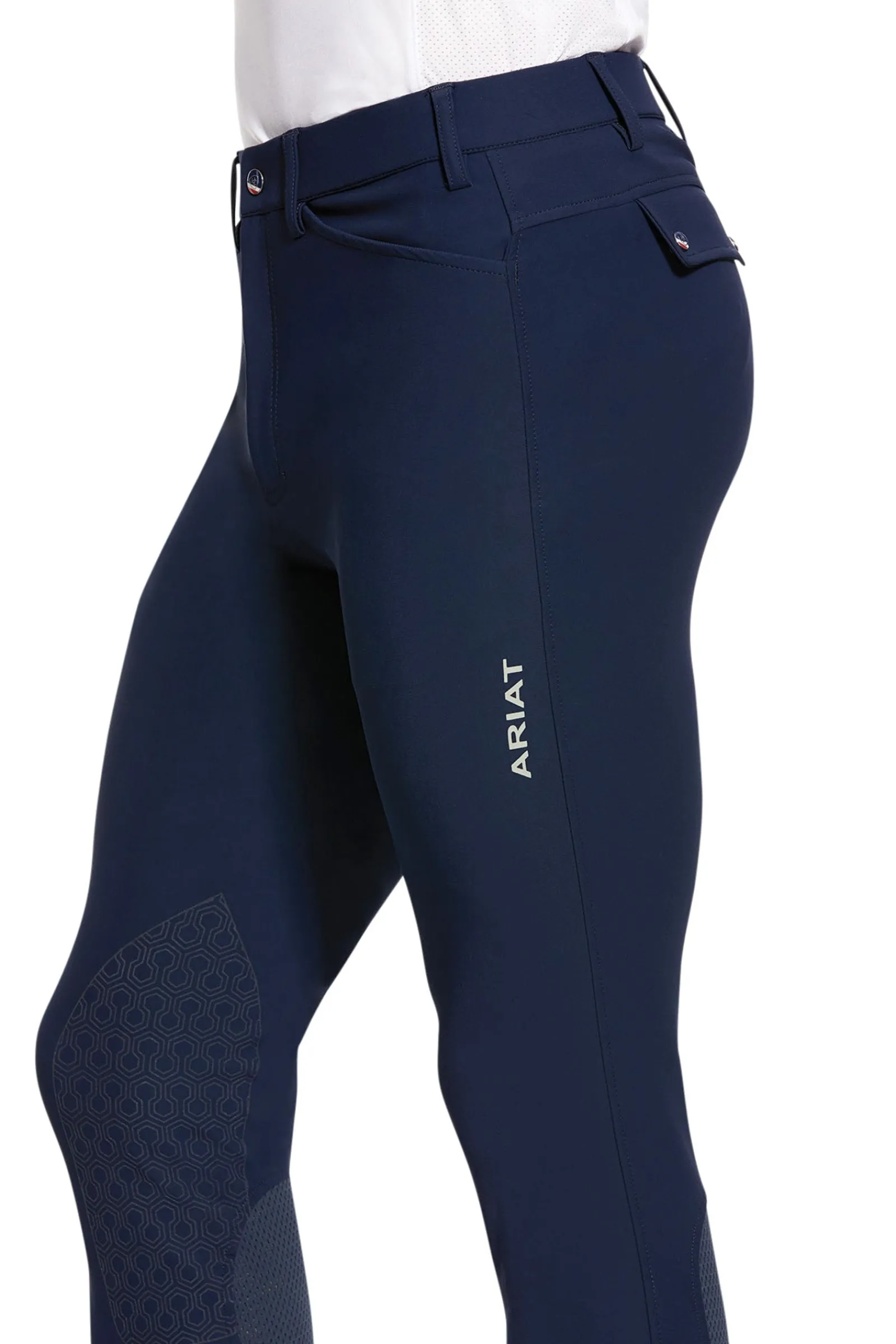 Ariat Tri Factor Grip Herren Reithose mit Kniebesatz*Herren Reithosen Für Herren