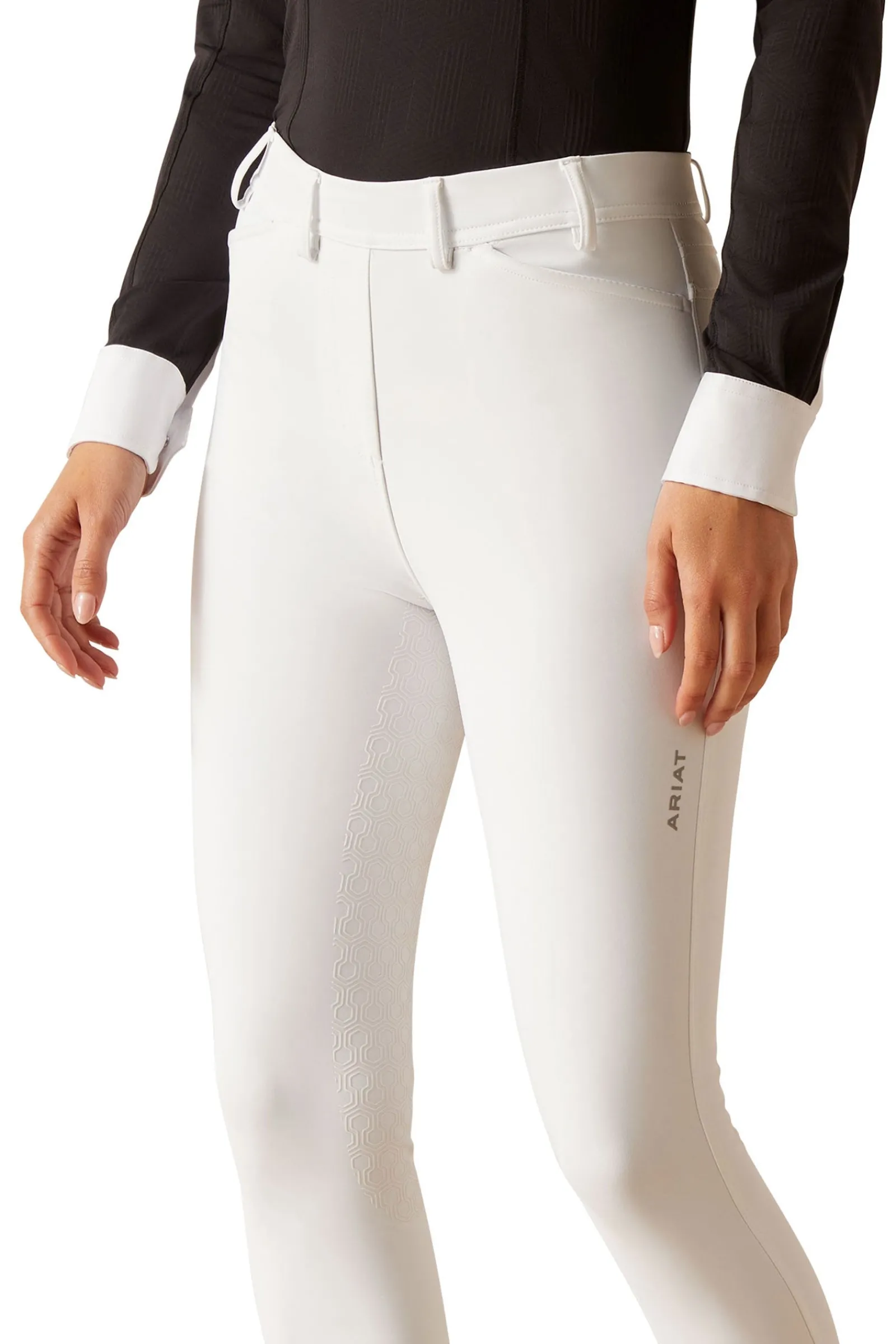 Ariat Tri Factor Pull-On Damen Vollbesatzreitleggings*Damen Reitleggings Für Damen